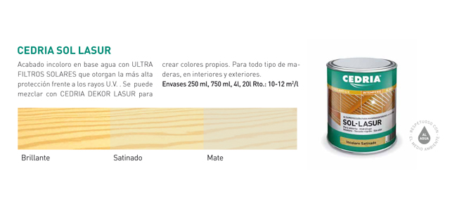Sol Lasur Incoloro
