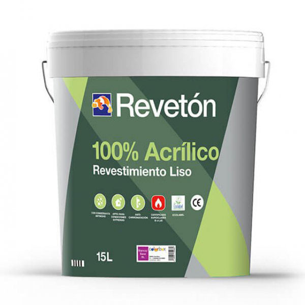 100% Acrílico (Revetón Liso)