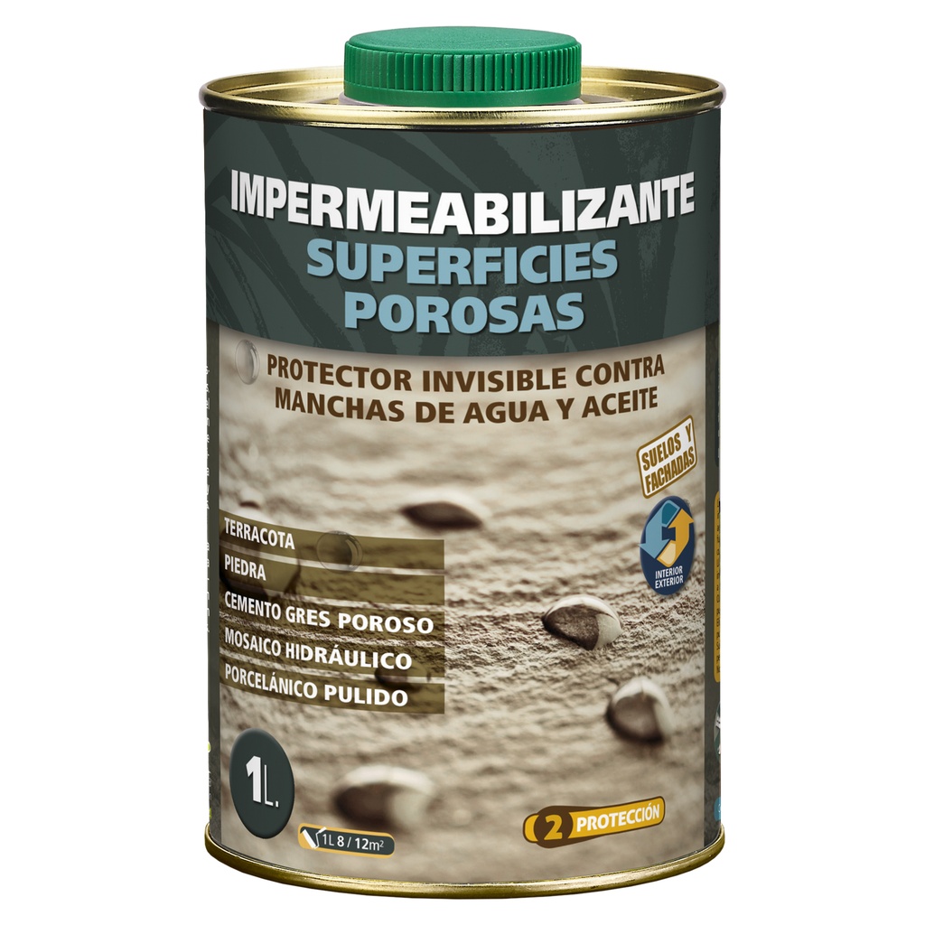 Impermeabilizante Superficies Porosas