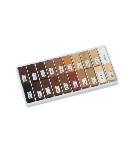 Cera dura mate surtido 20 colores